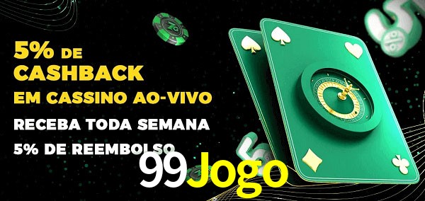 Promoções do cassino ao Vivo 99Jogo